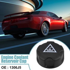 X AUTOHAUX Car Radiator Coolant Recovery Cap Radiator Cap Replaces 1306J5 for Peugeot 106 107 1007 206 207 307 308 406 407 807 Partner Expert