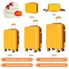 UUH Expandable Luggage Sets 9pcs/8pcs/7pcs/4pcs/3pcs Suitcase Sets With Water-Proof and