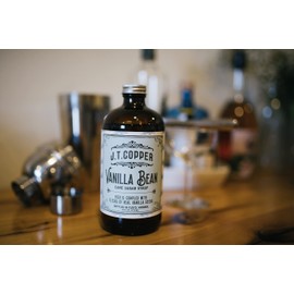 JT Copper, Vanilla Bean Syrup, 16oz Bottle