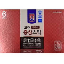 Myeonggisam 명기삼 고려천년수 홍삼스틱 10g x 30포 Myonggi Ginseng 1000-Year Red Ginseng Stick 10g x 30 Packs