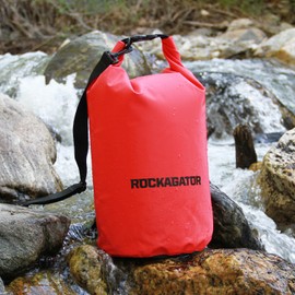 Rockagator Waterproof Dry Bags 100% Water Proof Dry Bag with Detachable Shoulder Strap | Can Be Submersed in Water and Will Keep Your Gear Dry on the River, Lake, Raft, Kayak (10L, 20L, 30L, 50L)