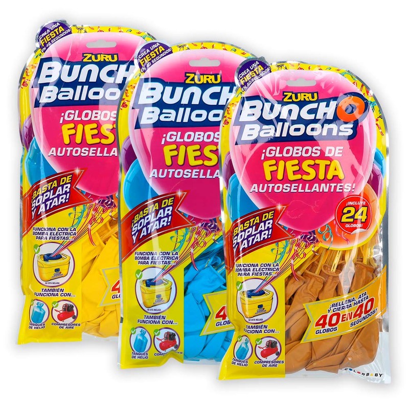 X-Shot Party Balloons Pack of 24 Buncho Balloons (71888), Assorted