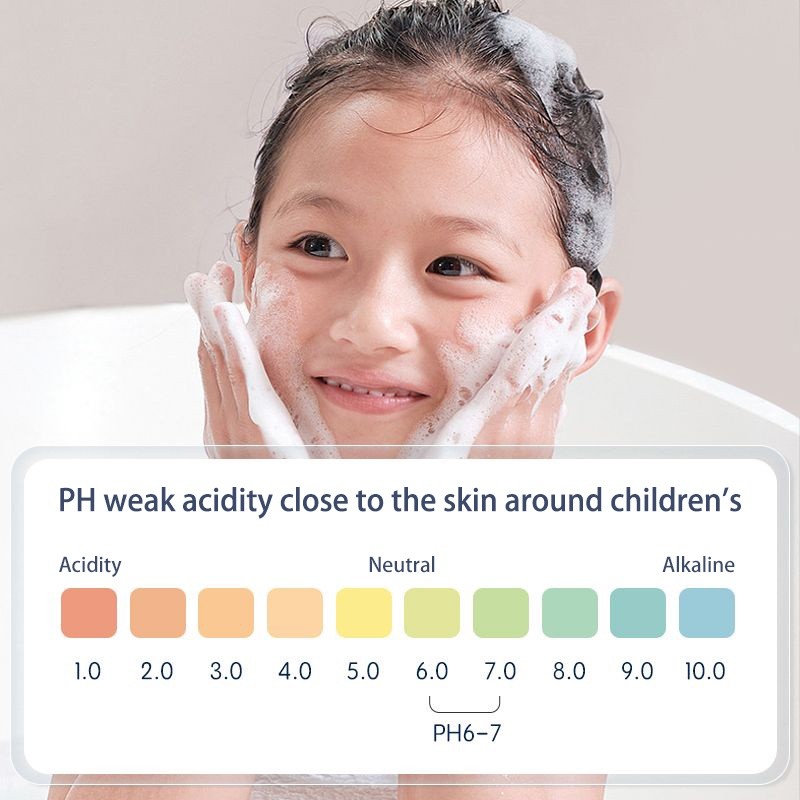 OME Children's Amino Acid Facial Cleanser 220ml 儿童氨基酸洗面奶 深层清洁 温和不刺激