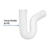 Foset CE-294 Céspol PVC flexible para fregadero 1-1/2", color, pack