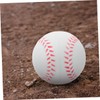 WHAMVOX 4Pcs Lightweight PU Baseballs for Boy Girl Beginners Safe