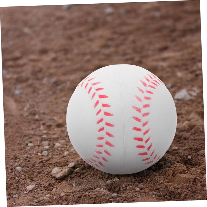 WHAMVOX 4Pcs Lightweight PU Baseballs for Boy Girl Beginners Safe