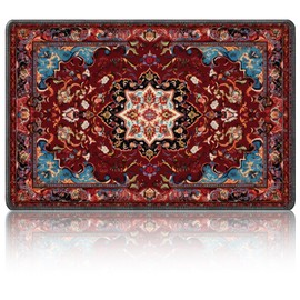 InIsaJace Area Rug for Living Room, Oriental Persian Carpet for Bedroom, Machine Washable Persian Vintage Distress Print Pattern Rugs for Room 47x71 Inches