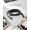 DEKAROX Door Seal Rubber 1.8 m on Three Sides for