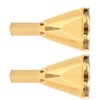 2pcs Deburring External Chamfer Tool Stainless Steel Remove Burr Tool