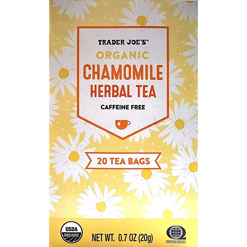 Trader Joe's 4 Packs Trader Joe's Organic Chamomile Herbal Tea