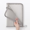 MUJI 23044721 Nylon Mesh Vertical Document Case with Dividers for