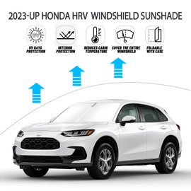 Windshield Sun Shade for 2023 2024 2025 2026 Honda HRV HR-V Accessories