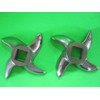 Stainless Steel meat grinder replacement knife 2-Pack for Smokehouse Chef,