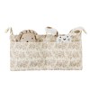 Lily Brown Cribs Storage Bag Baby Bedside Hanging Storage Bag