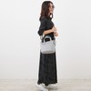 [Route] Synthetic leather with shoulder cat motif tote bag EU.