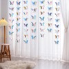 G2PLUS 9m Iridescent Butterfly Garlands, 3D Holographic Butterfly Garlands, Hanging