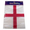 England St Georges Day Flag Bunting Banner 20 Flags 10M