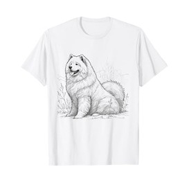 Cute Samoyed Design Idea For Dog Owner T-Shirt for Men Women Kids