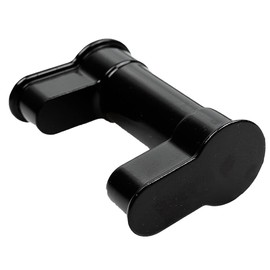 FELGNER UniBlind Blind Cylinder | Keyhole Cover Lock Cylinder for Door Lock - Individually Adjustable - 50 mm to 76 mm Length - Black