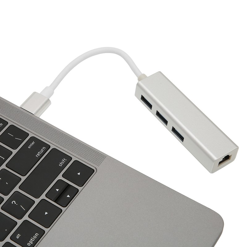 USB3.0 to Ethernet Adapter with RJ45 Ethernet Port 5Gbps 3