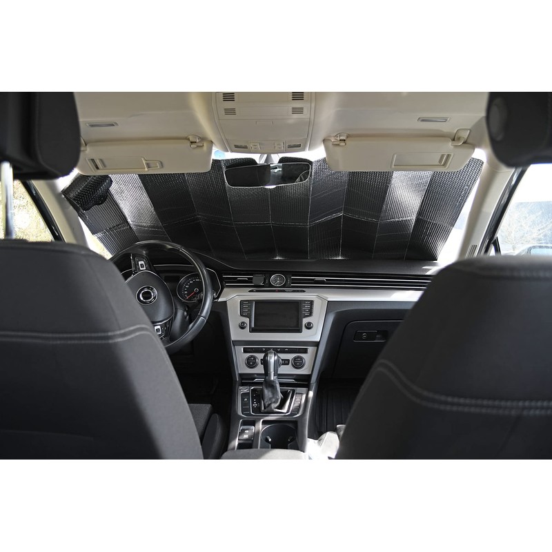 Contrejour 463608 Insulation Aluminium Front Sunshade Collapsible L