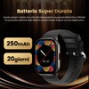 Bluetooth Smartwatch for Men, Women, 2.01 Inches HD Touch Screen,