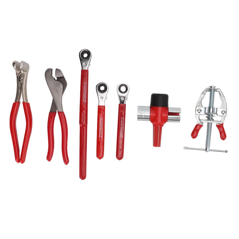 Battery Service Tool Kit, 7pcs Battery Terminal Puller Steel Battery