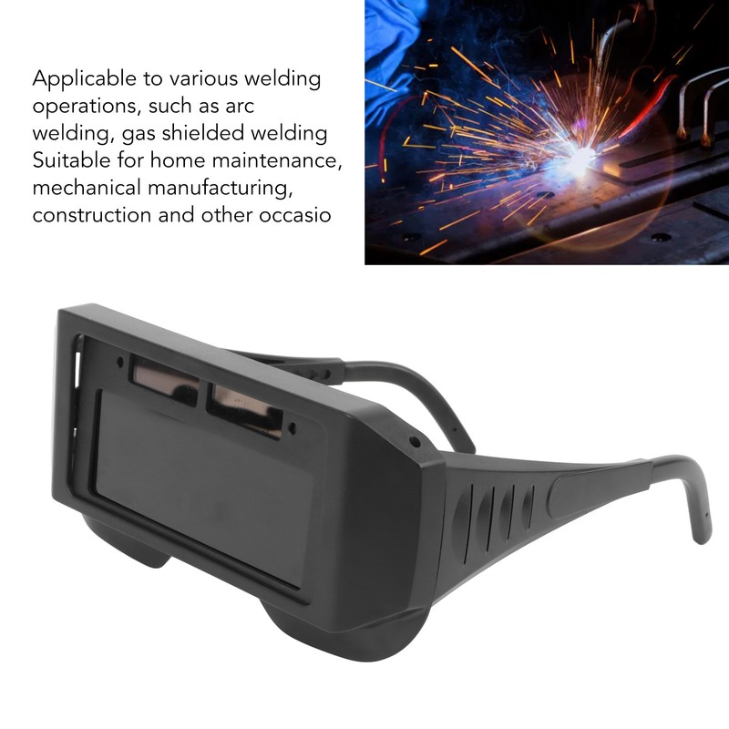 Automatic Dimming Welding Glasses Auto Darkening Eye Protection Anti Glaring