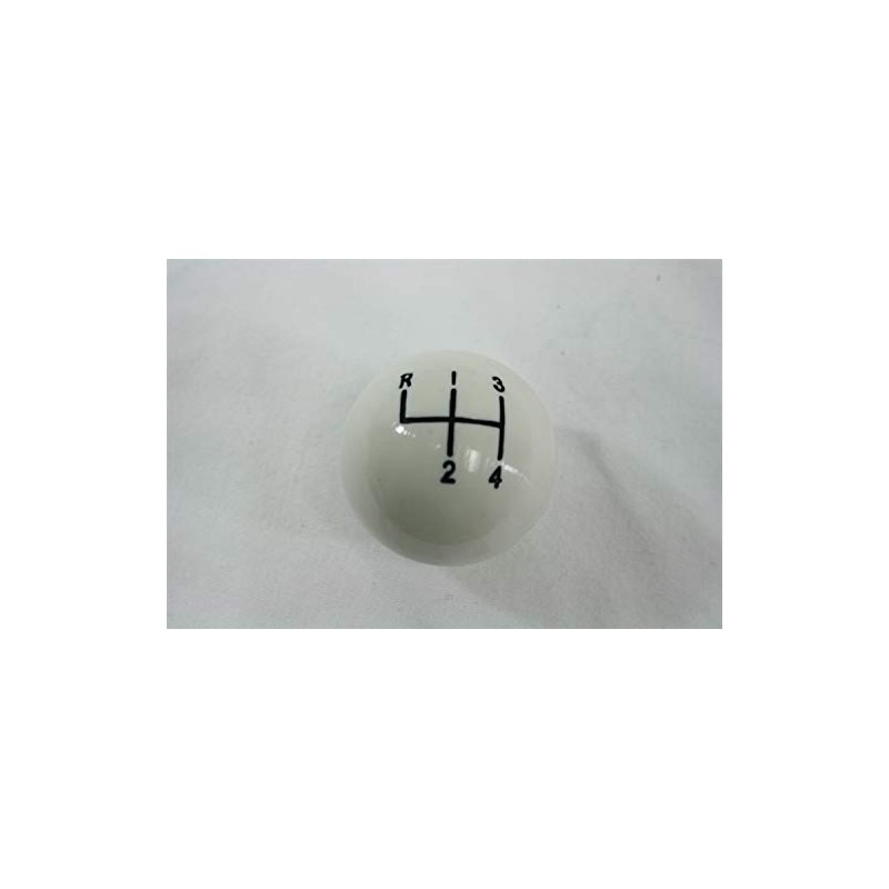 Keen Parts C1 Corvette 1958-1962 Shifter Knob 4 Speed (White)