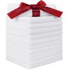 HOMEXCEL Microfiber Washcloths 12 Pack, Highly Absorbent and Soft Face