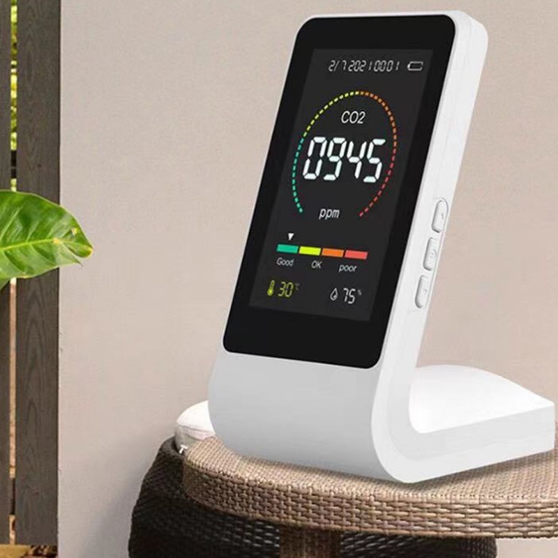 CO2 Monitor Carbon Dioxide Detect Indoor Air Quality Monitor Temperature