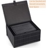 Honygebia Bamboo Decorative Storage Boxes - Set of 3 Woven