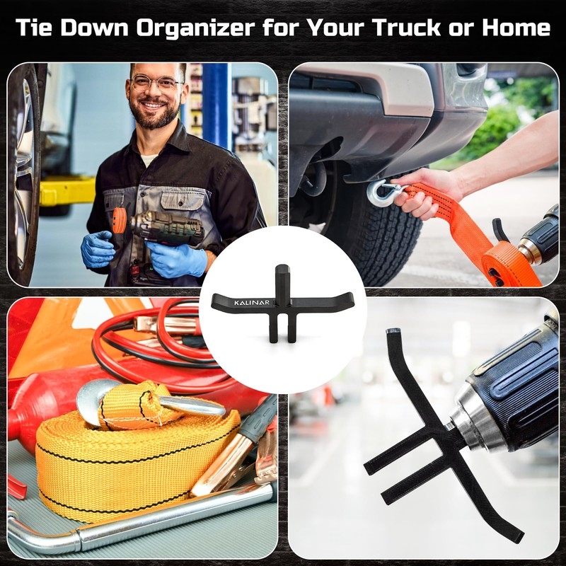 Ratchet Strap Winder Drill Bit Attachment | Heavy Duty Strap