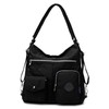Blostirno Women's Shoulder Bag, Backpack, Large Capacity, Handbag, Nylon, 2-Way,