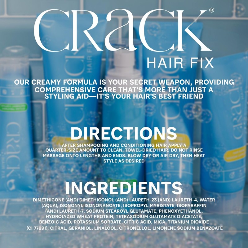 Crack HAIR FIX - Styling Creme, .75 Ounce