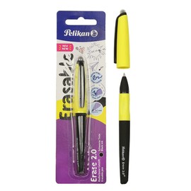 Pelikan® Eraser Pen 2.0 for Writing Calligraphy | Quick Drying Durable Robust | Thin | For School Office for Study | Comfortable and Smooth Writing | Black