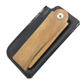 OHPHCALL Wooden Comb Portable Folding Pocket Beard Accessory for Travel Home Use Natural Professional