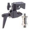 Flashpoint Super Clamp - BLACK, 1/4"X20 / 3/8" AntiTwist Stud
