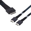 NFHK OCuLink PCIe PCI-Express SFF-8611 8X 8-Lane to Dual SFF-8611