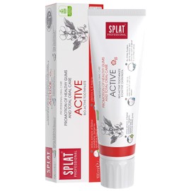 SPLAT PROFESSIONAL Active Zahnpasta mit Heilpflanzen die irritiertes Zahnfleisch beruhigen und den Zahnschmelz mit wichtigen Mineralien versorgen in einer praktischen 100ml Packung