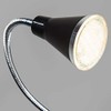 Clamp Lamp Funnel LED Black