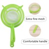 3 Pcs Plastic Strainer Universal Fine Mesh Plastic Sieve with