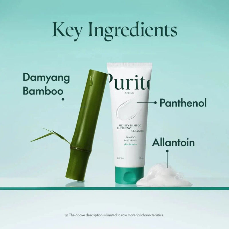 Purito Seoul Mighty Bamboo Panthenol Cleanser 150ml Todo Tipo De