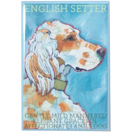 English Setter Fridge Magnet