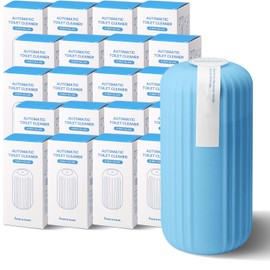 Fresh & Fresh Automatic Toilet Bowl Cleaners (Sky Blue) - 20 Bottles(UPTO 2500 FLUSHES/Bottle), Commercial and Residential Toilet Cleaner 3-4 MONTH Lasting Toilet Bowl Cleaner Bottle
