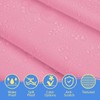 Hereisa 8-Count Pink Disposable Plastic Tablecloths Rectangle 54x108 Inch -