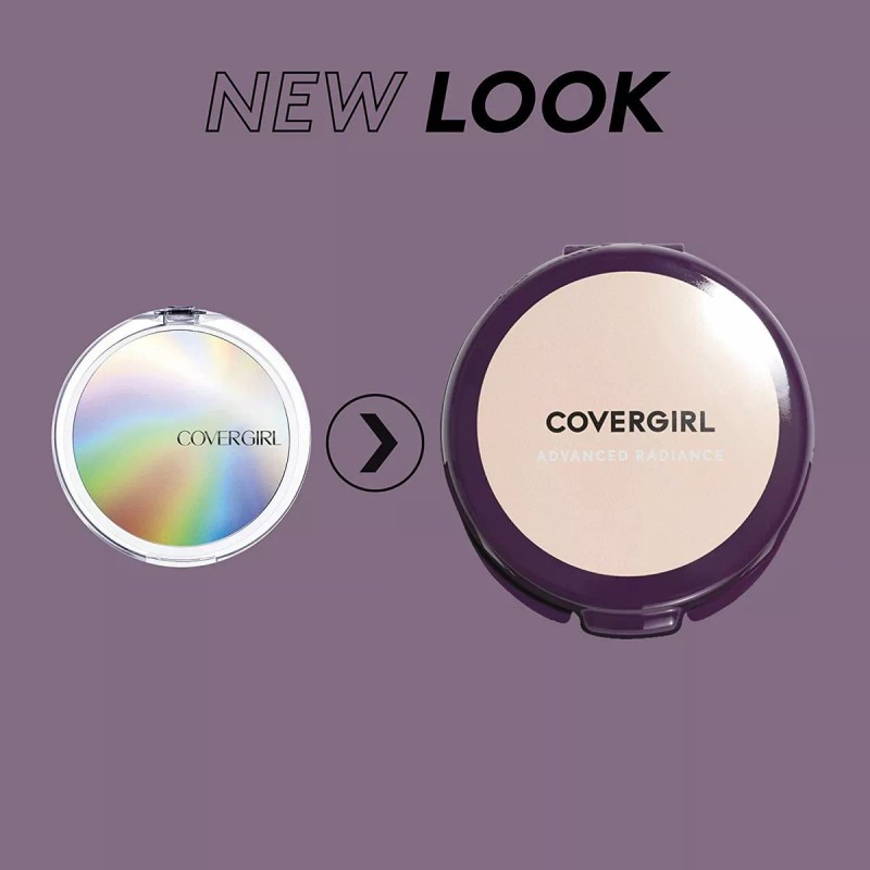 Covergirl Avanzada Resplandor Polvo Prensado Antiedad, Cremo