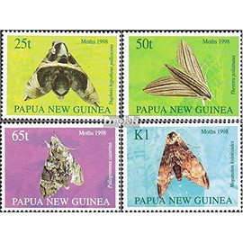 papua-Guinea 824-827 (complete.issue.) unmounted mint/never hinged ** MNH 1998 moth (Stamps for collectors) Butterflies