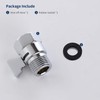 Tenfe Water Flow Control Valve for Shower Head, Brass Adjustable