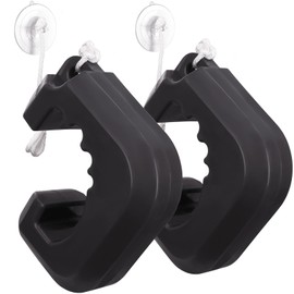 ColleRain Jet Ski Bumpers, Universal PWC Fenders Fit Yamaha Jet Skis, Waverunner Bumpers with Quick Attachment for Jet Ski Fender, 2 Pack, Black